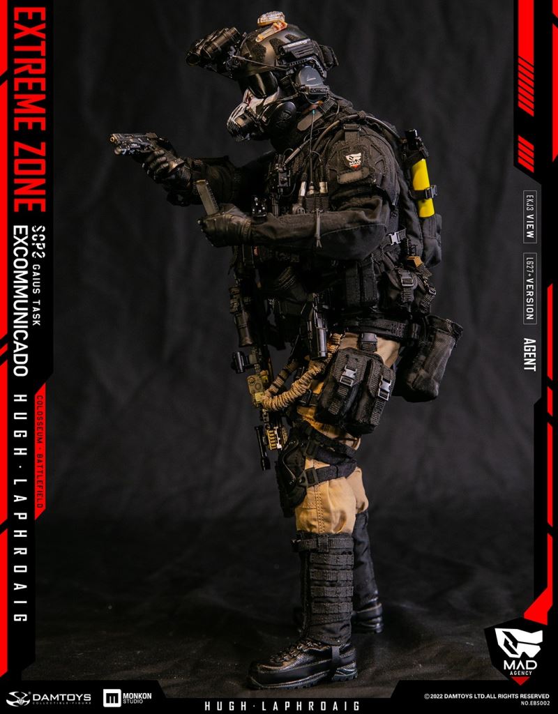 Original Story Collectible Figure Xtreme Battlefield - Agent Hugh Laphroaig 1/6