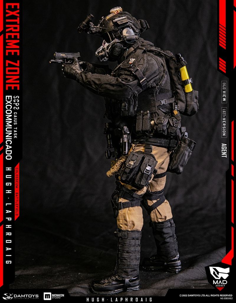Original Story Collectible Figure Xtreme Battlefield - Agent Hugh Laphroaig 1/6