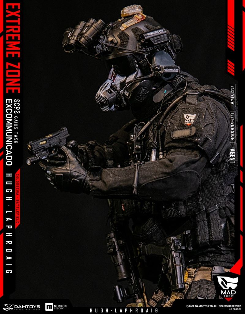 Original Story Collectible Figure Xtreme Battlefield - Agent Hugh Laphroaig 1/6