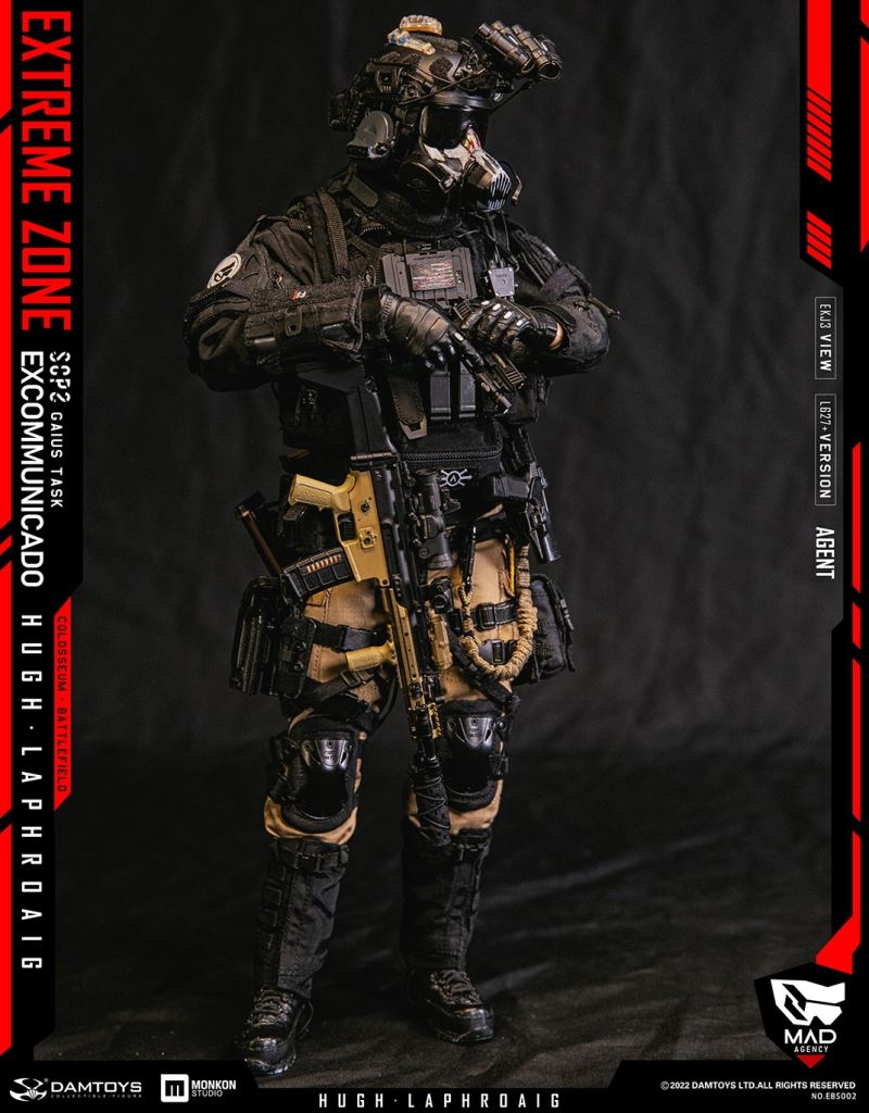 Original Story Collectible Figure Xtreme Battlefield - Agent Hugh Laphroaig 1/6