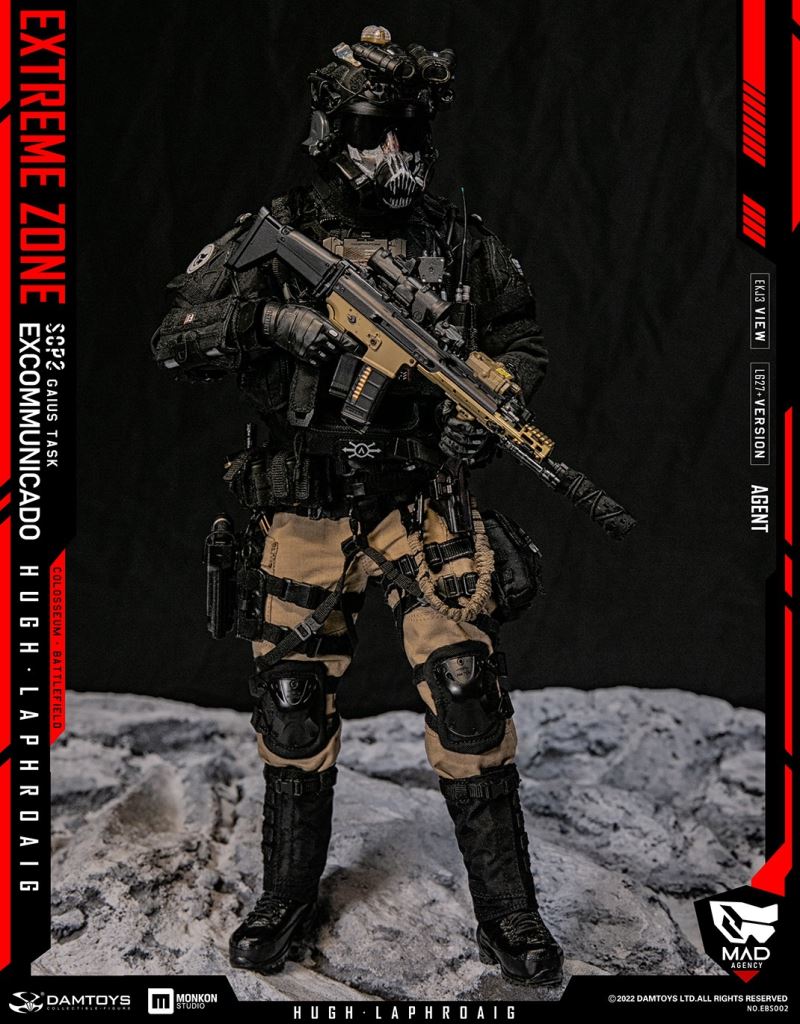 Original Story Collectible Figure Xtreme Battlefield - Agent Hugh Laphroaig 1/6