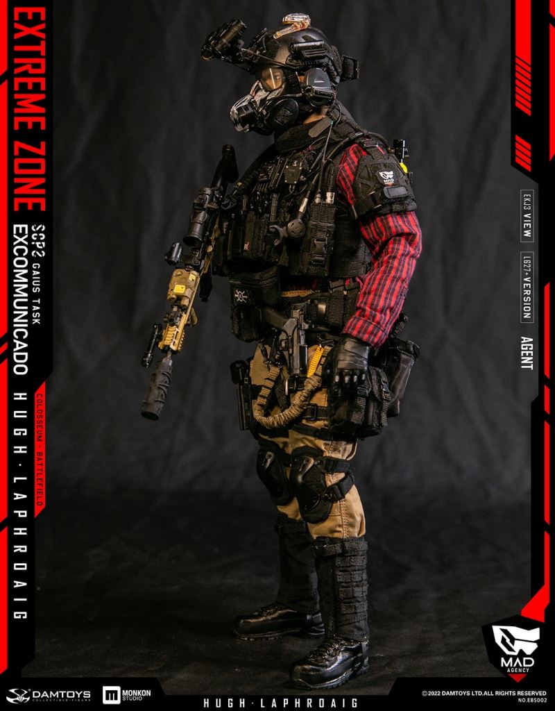 Original Story Collectible Figure Xtreme Battlefield - Agent Hugh Laphroaig 1/6