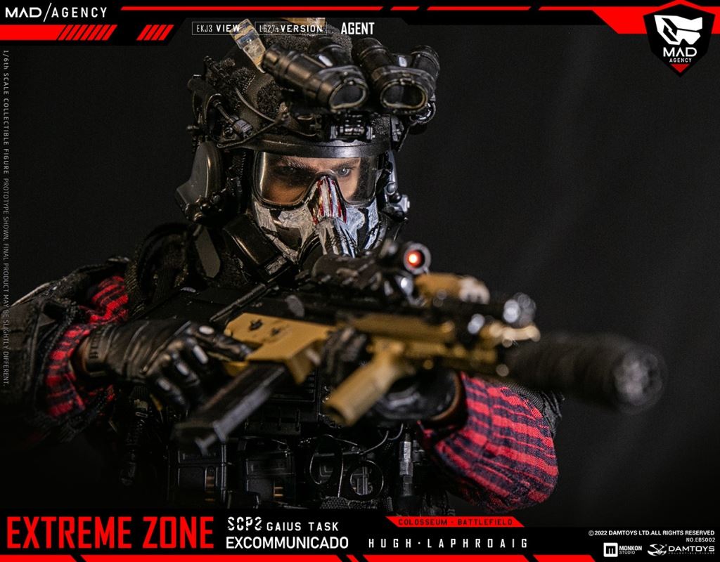 Original Story Collectible Figure Xtreme Battlefield - Agent Hugh Laphroaig 1/6