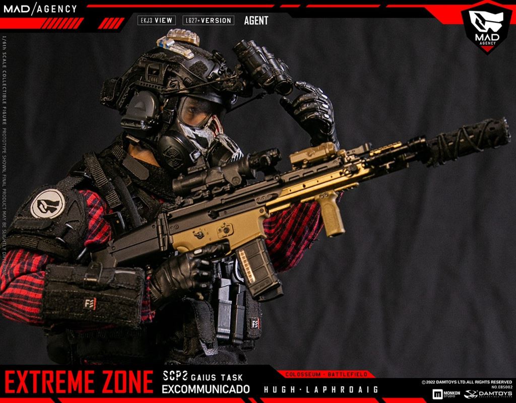 Original Story Collectible Figure Xtreme Battlefield - Agent Hugh Laphroaig 1/6