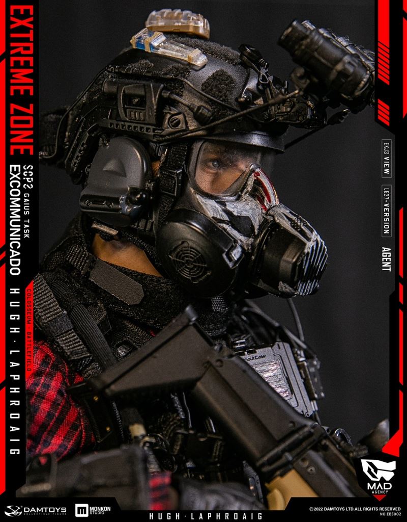 Original Story Collectible Figure Xtreme Battlefield - Agent Hugh Laphroaig 1/6