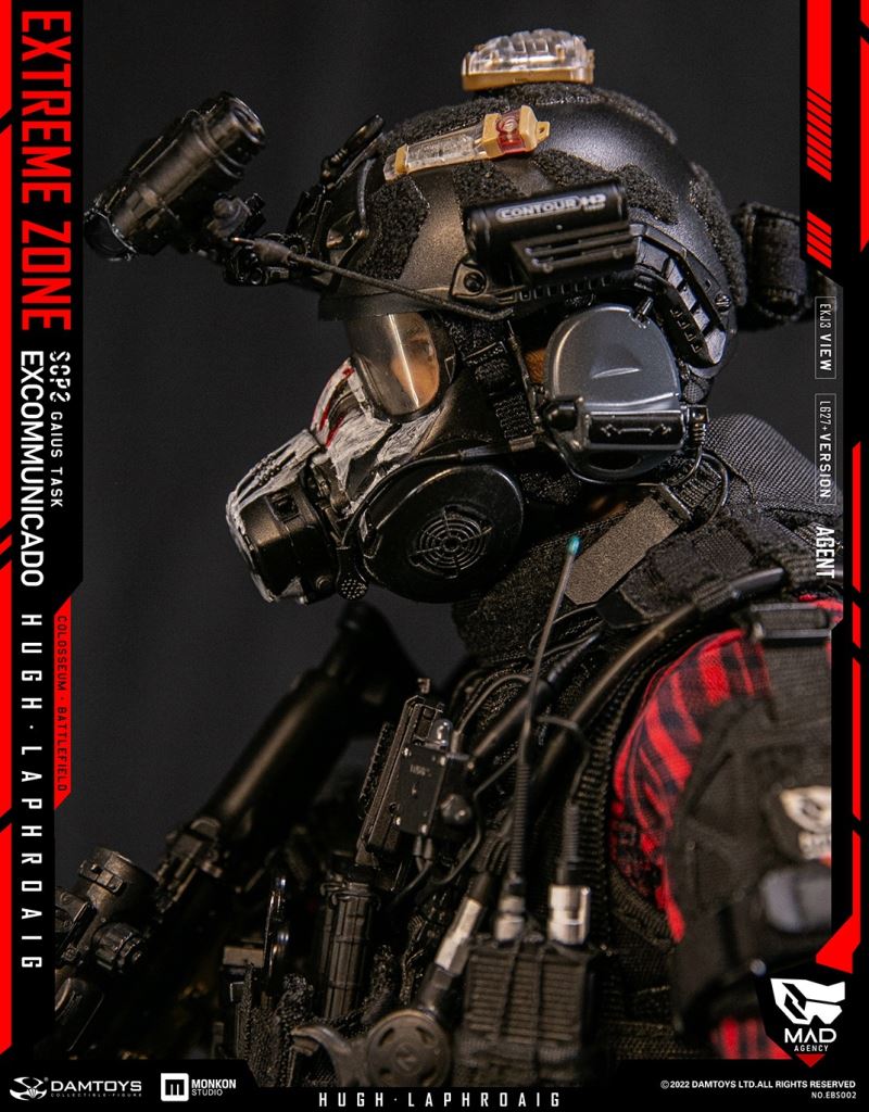 Original Story Collectible Figure Xtreme Battlefield - Agent Hugh Laphroaig 1/6