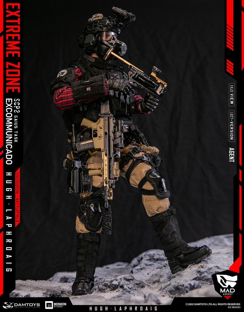 Original Story Collectible Figure Xtreme Battlefield - Agent Hugh Laphroaig 1/6