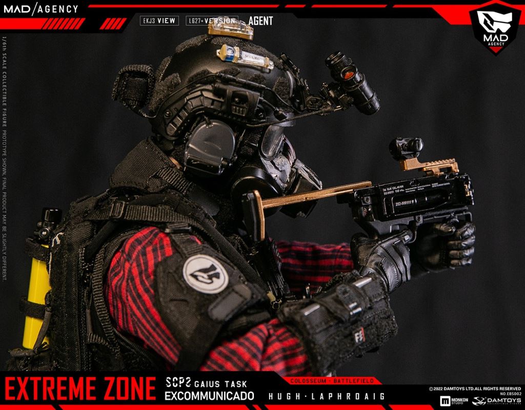 Original Story Collectible Figure Xtreme Battlefield - Agent Hugh Laphroaig 1/6