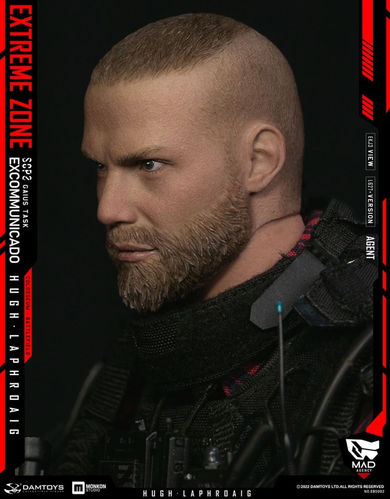 Original Story Collectible Figure Xtreme Battlefield - Agent Hugh Laphroaig 1/6