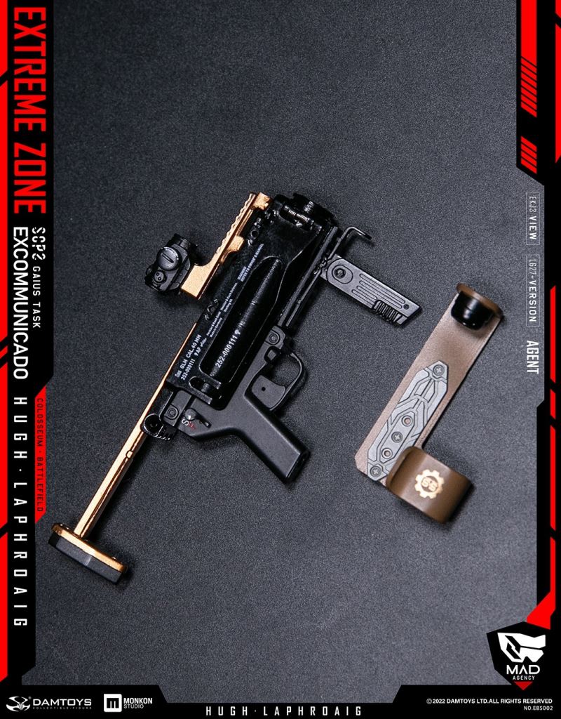 Original Story Collectible Figure Xtreme Battlefield - Agent Hugh Laphroaig 1/6