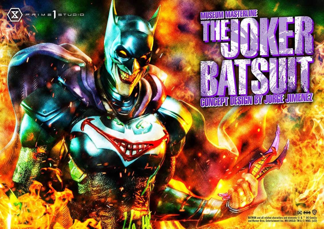 Batman (Comics) The Joker Batsuit (Concept Design by Jorge Jimenez)