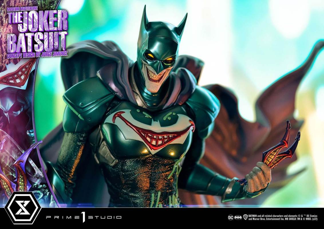 Batman (Comics) The Joker Batsuit (Concept Design by Jorge Jimenez)