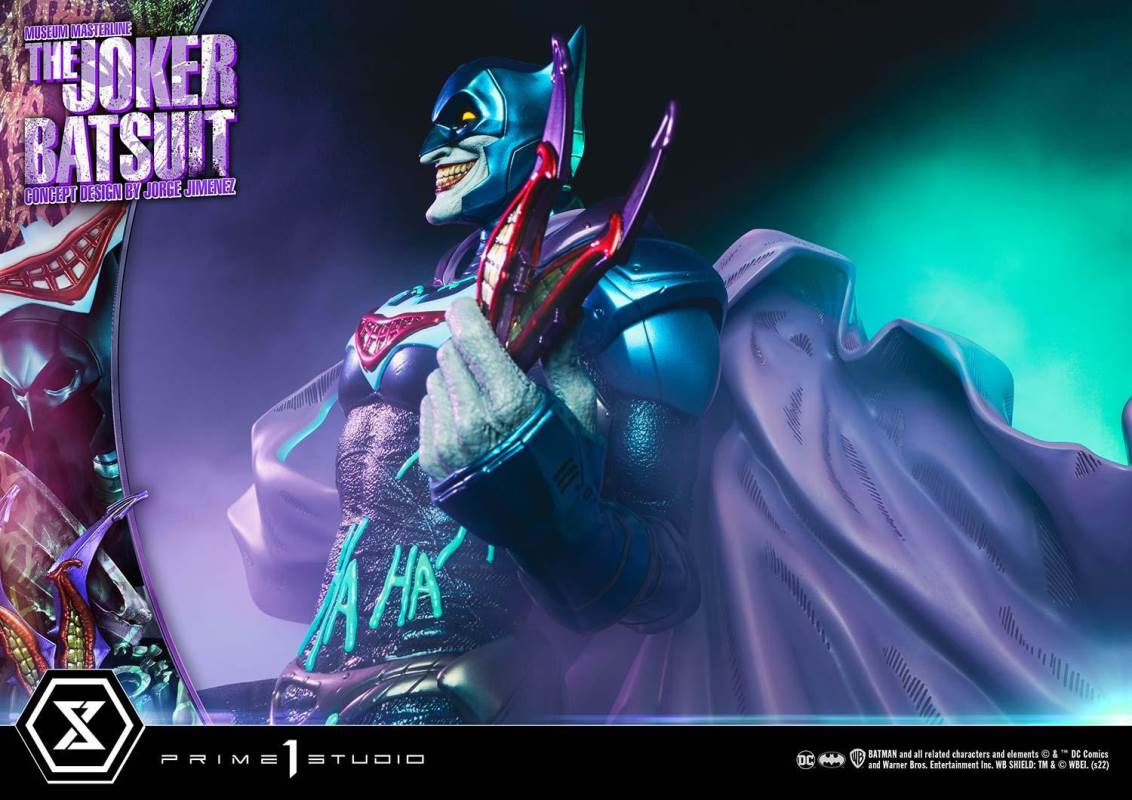 Batman (Comics) The Joker Batsuit (Concept Design by Jorge Jimenez)