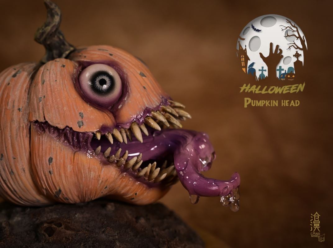 HALLOWEEN PUMPKIN HEAD