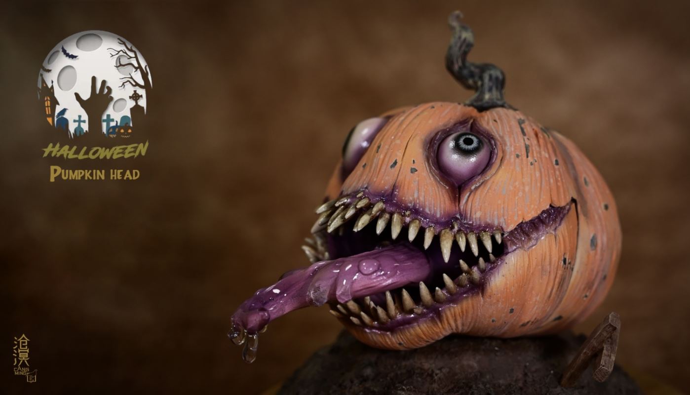 HALLOWEEN PUMPKIN HEAD