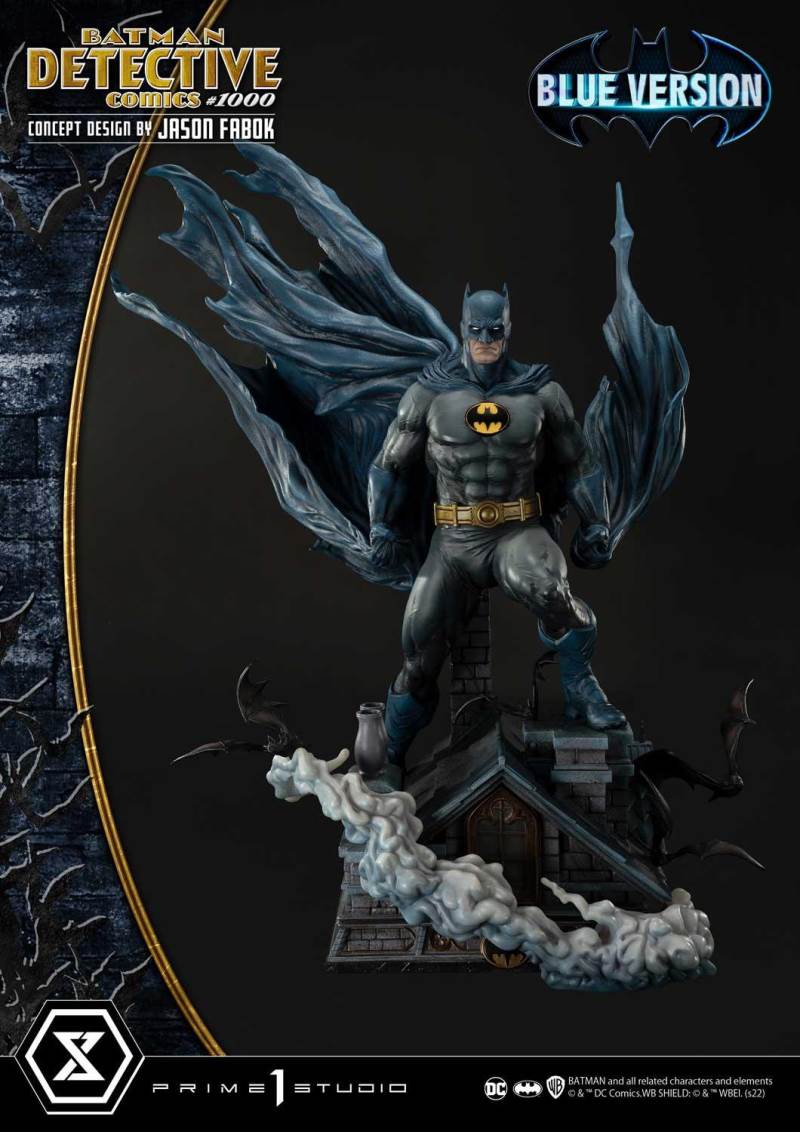 Batman Detective Comics #1000 (Concept Design By Jason Fabok) Blue Version