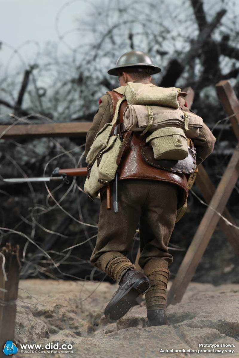 World War I British Infantry Tom & Trench Scene Set