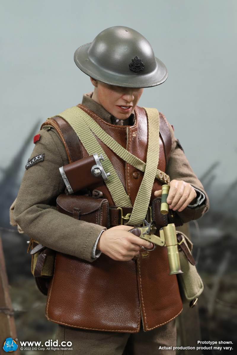 World War I British Infantry Tom & Trench Scene Set