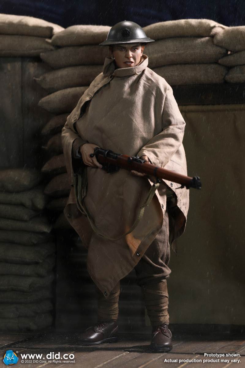 World War I British Infantry Tom & Trench Scene Set