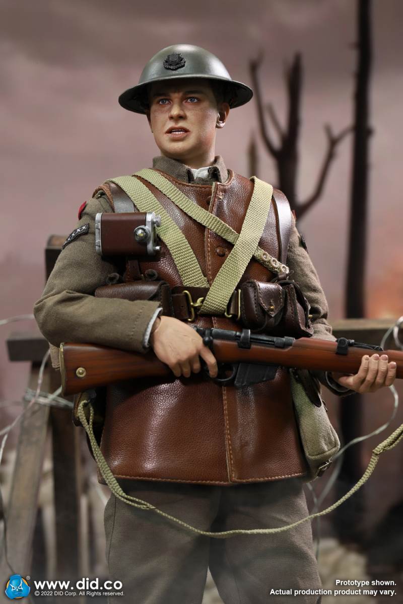 World War I British Infantry Tom & Trench Scene Set