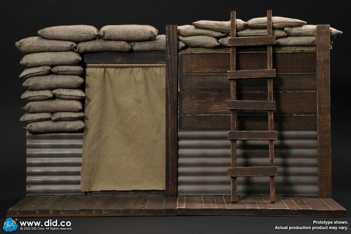 World War I British Infantry Tom & Trench Scene Set