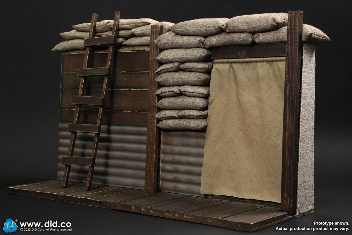 World War I British Infantry Tom & Trench Scene Set