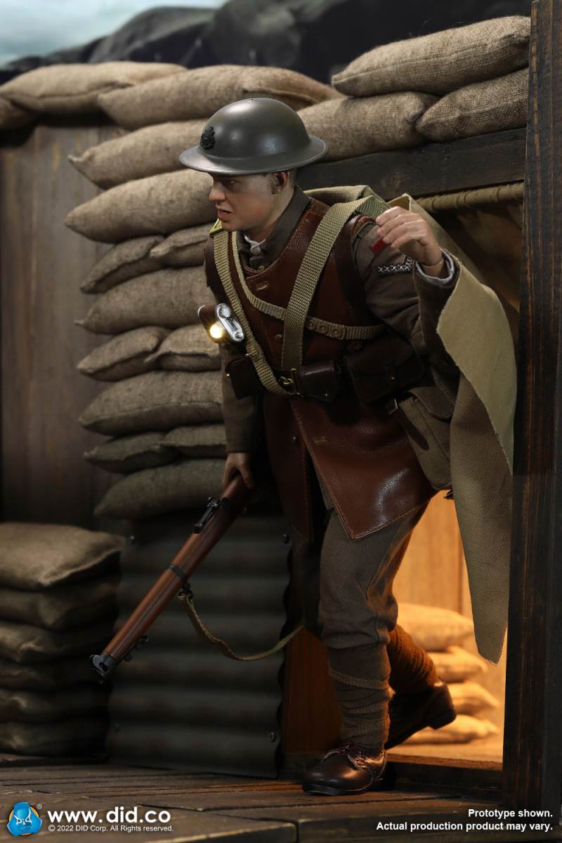 World War I British Infantry Tom & Trench Scene Set