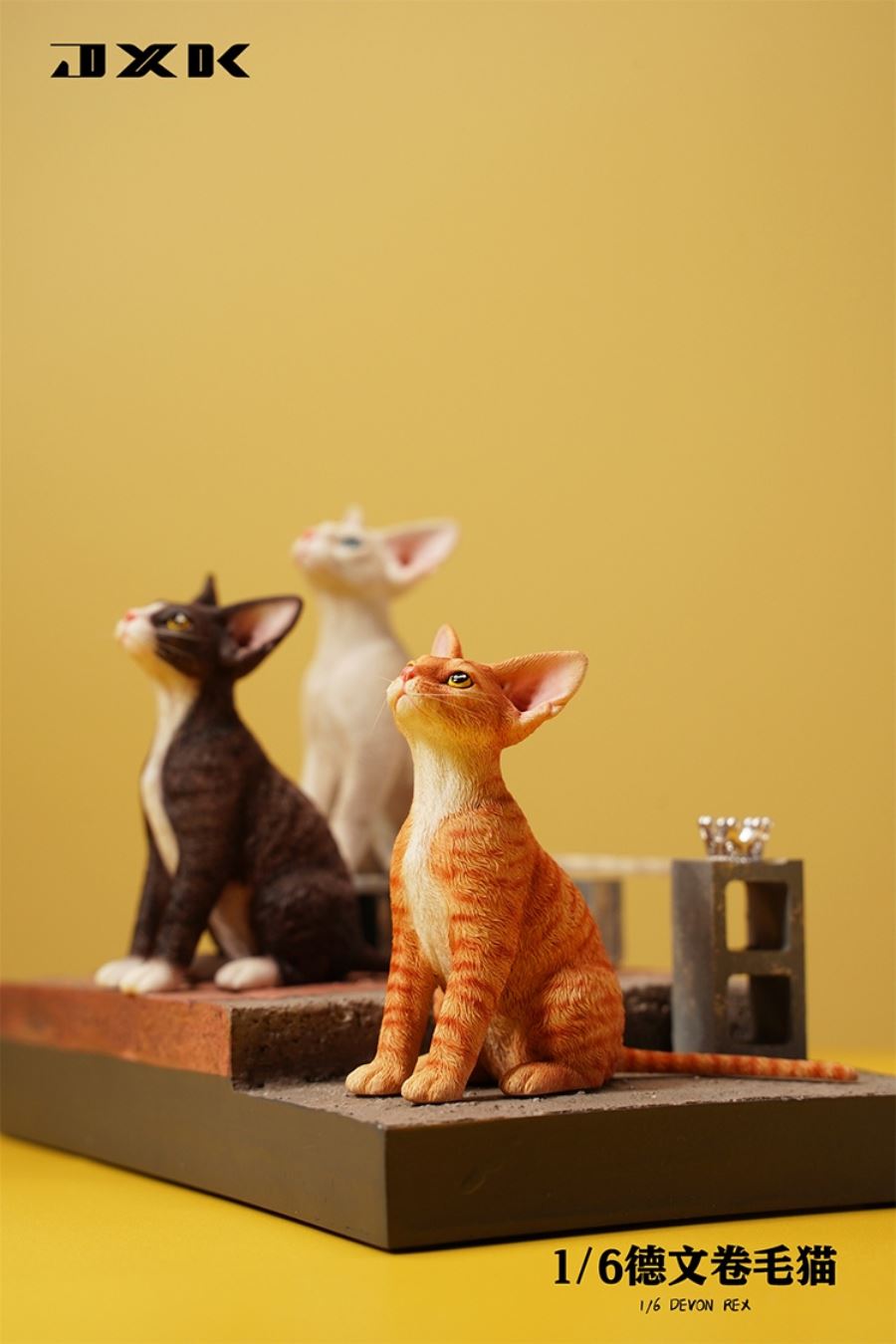 German curly cat JXK123 1/6