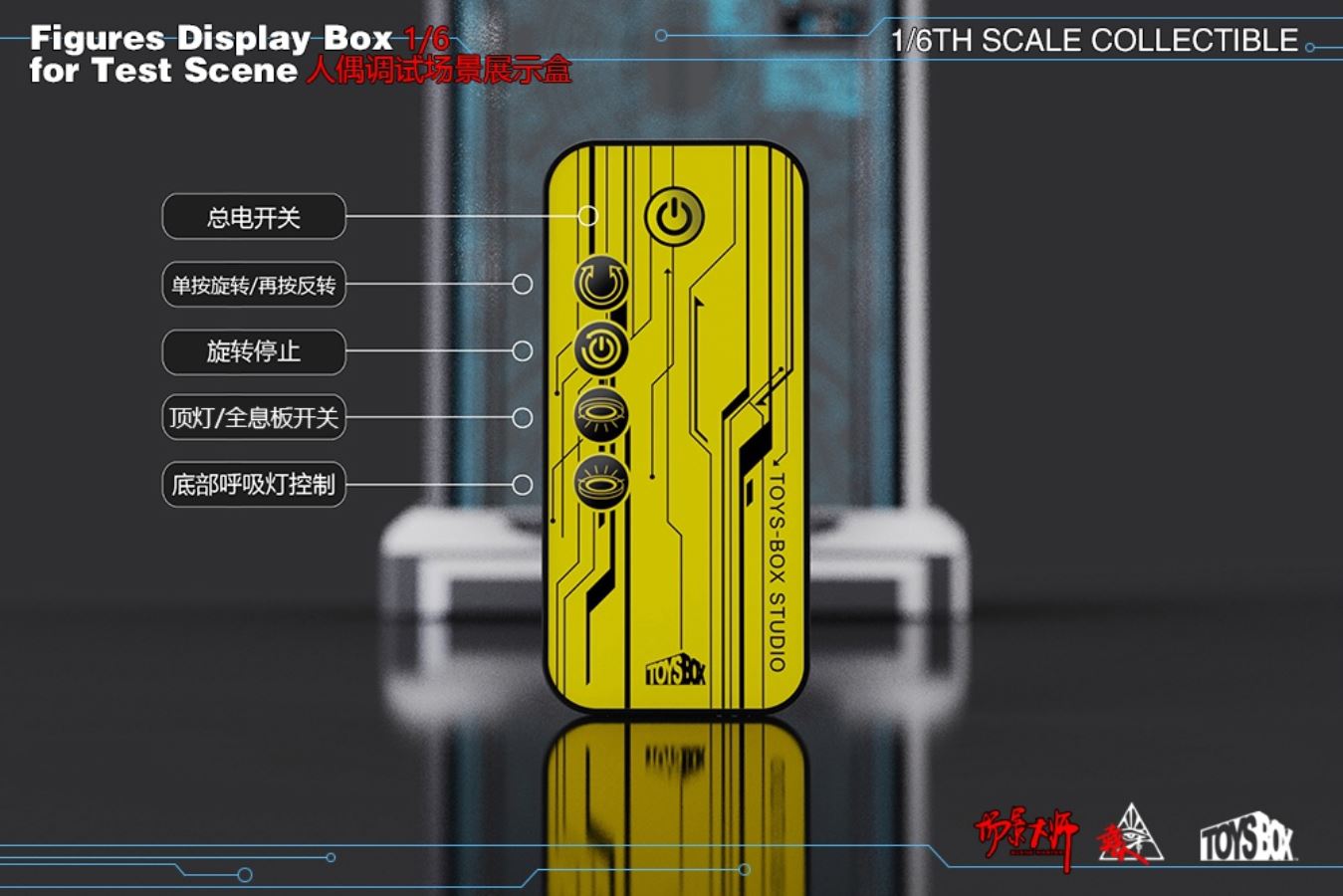 Doll Debugging Scene Display Box 1/6
