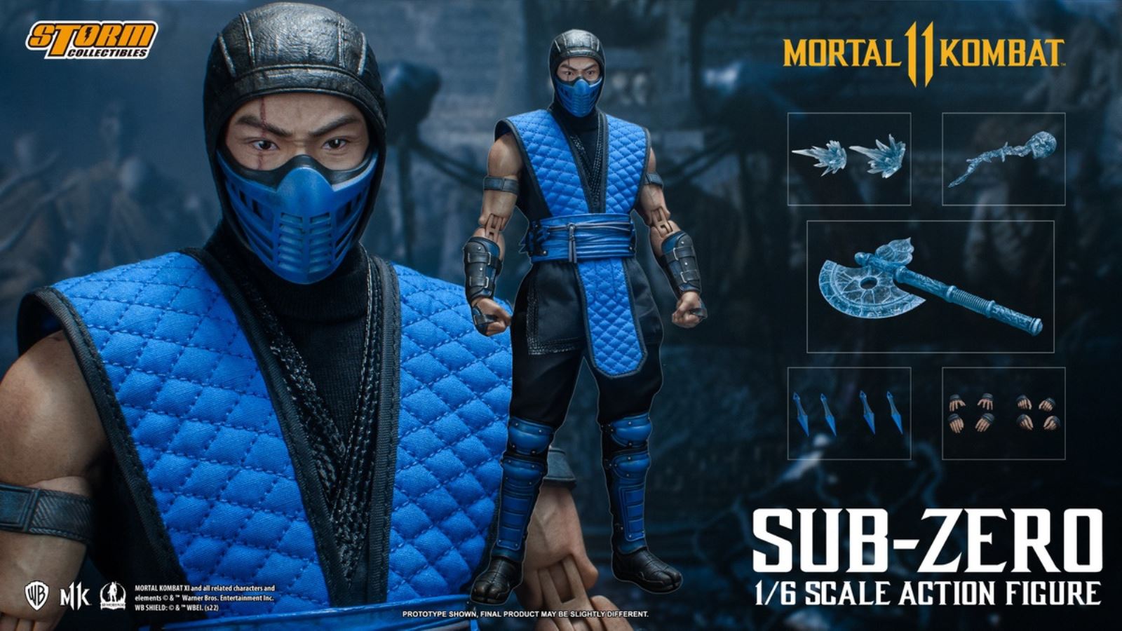Mortal Kombat Sub-Zero 1/6
