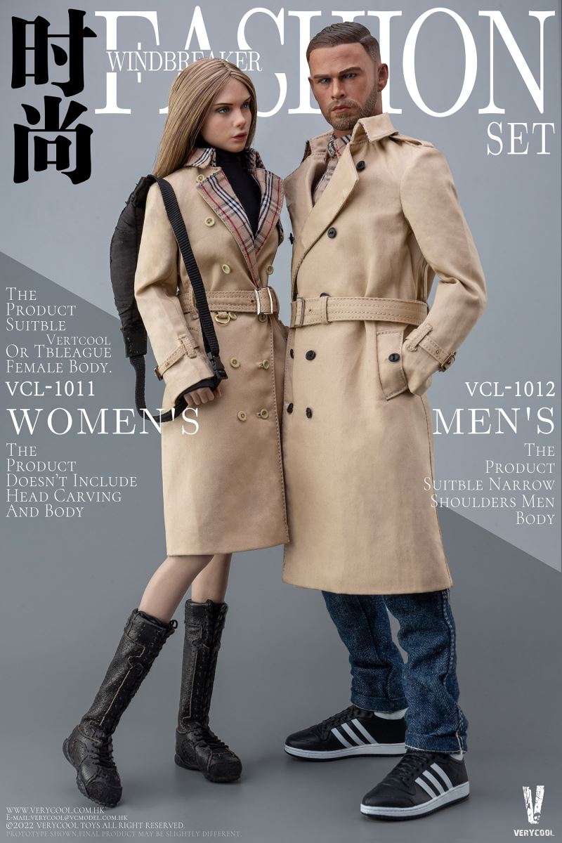 Men - Women's Fashion Windbreaker Set 1/6