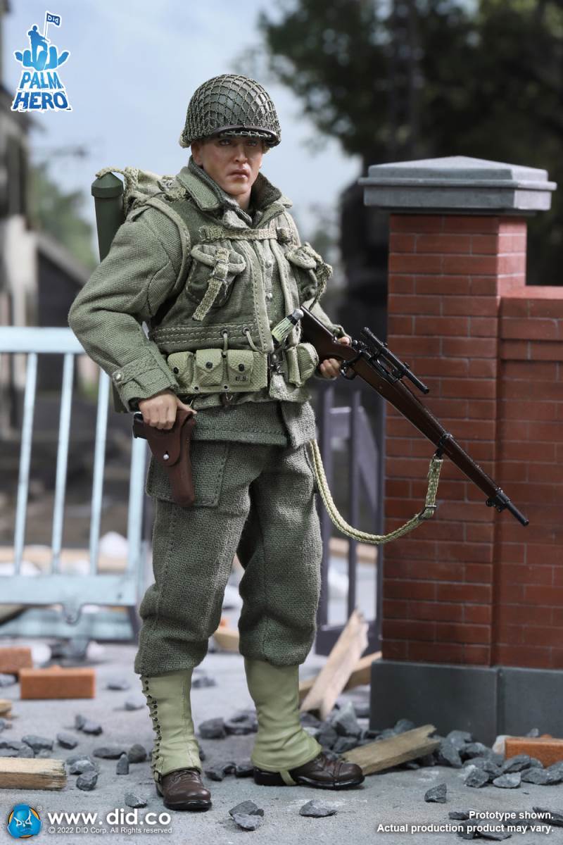 Pocket Hero - WWII US Ranger 2nd Sniper Jackson 1/12