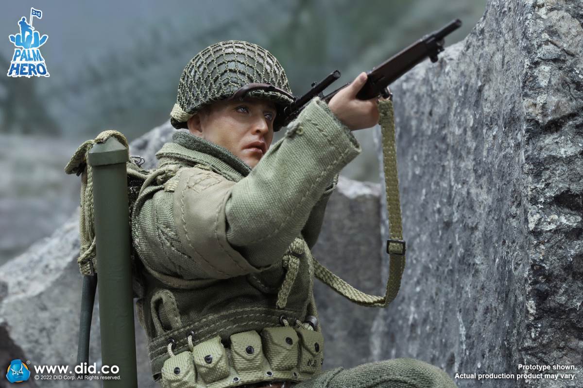 Pocket Hero - WWII US Ranger 2nd Sniper Jackson 1/12