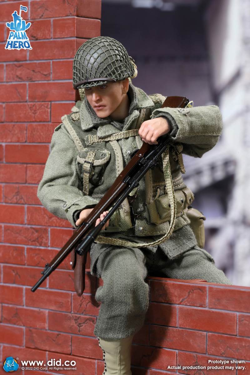 Pocket Hero - WWII US Ranger 2nd Sniper Jackson 1/12