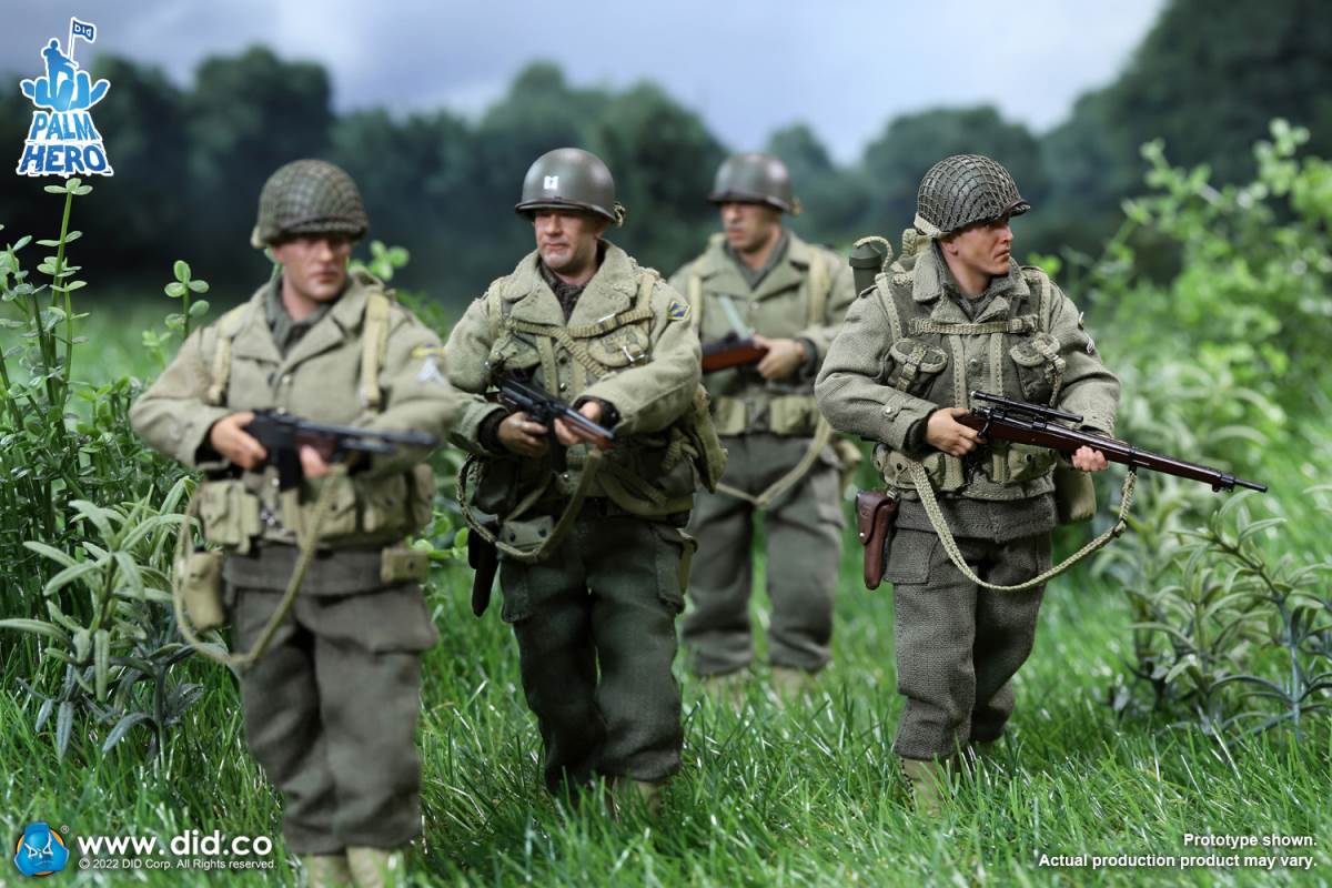 Pocket Hero - WWII US Ranger 2nd Sniper Jackson 1/12