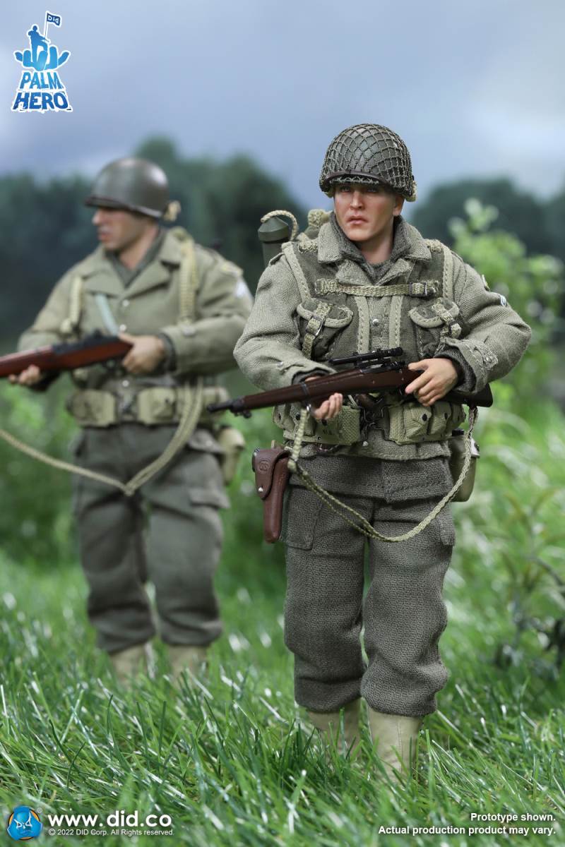 Pocket Hero - WWII US Ranger 2nd Sniper Jackson 1/12