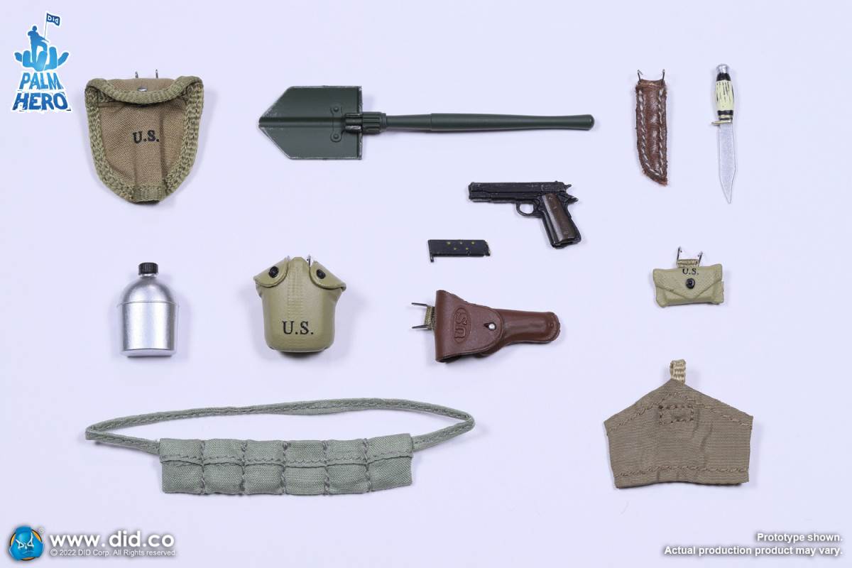 Pocket Hero - WWII US Ranger 2nd Sniper Jackson 1/12