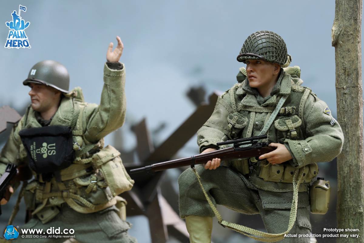 Pocket Hero - WWII US Ranger 2nd Sniper Jackson 1/12