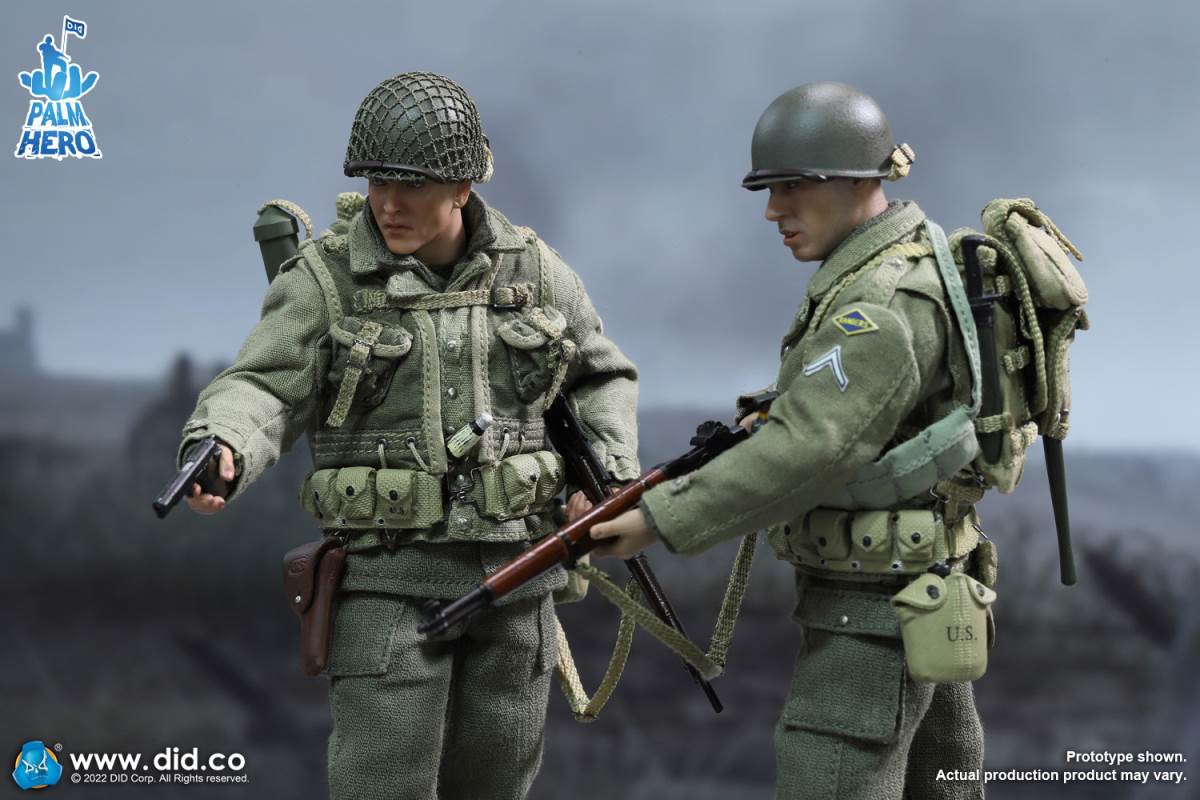 Pocket Hero - WWII US Ranger 2nd Sniper Jackson 1/12