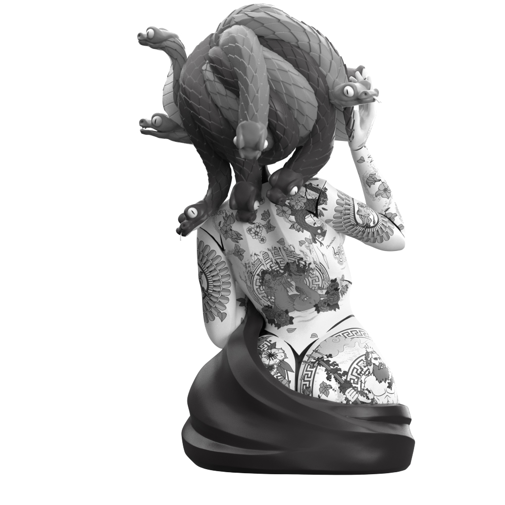 Inked Stories: Medusa (Mono Edition) ft JPK
