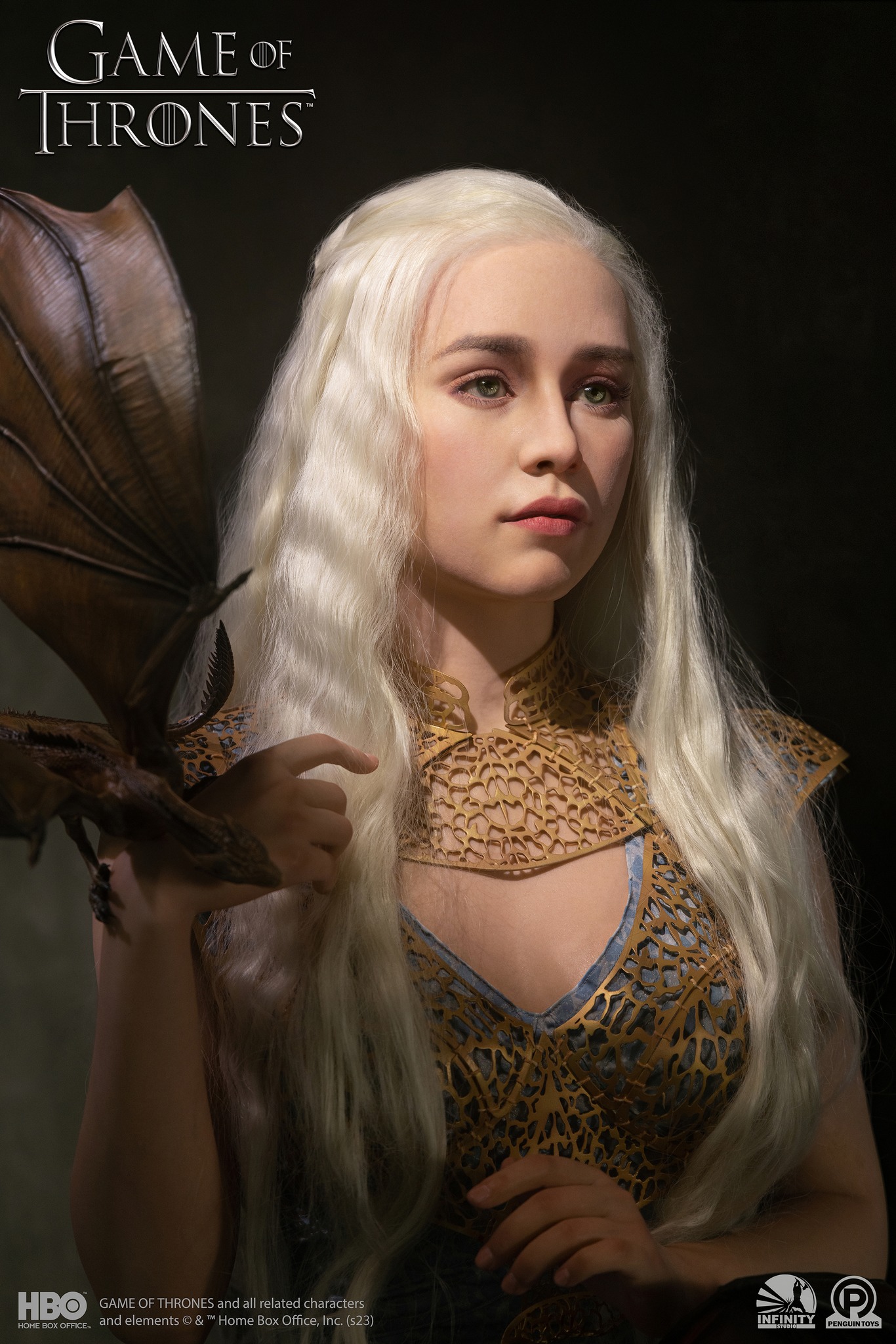 Game of Thrones: Daenerys Targaryen life-size bust