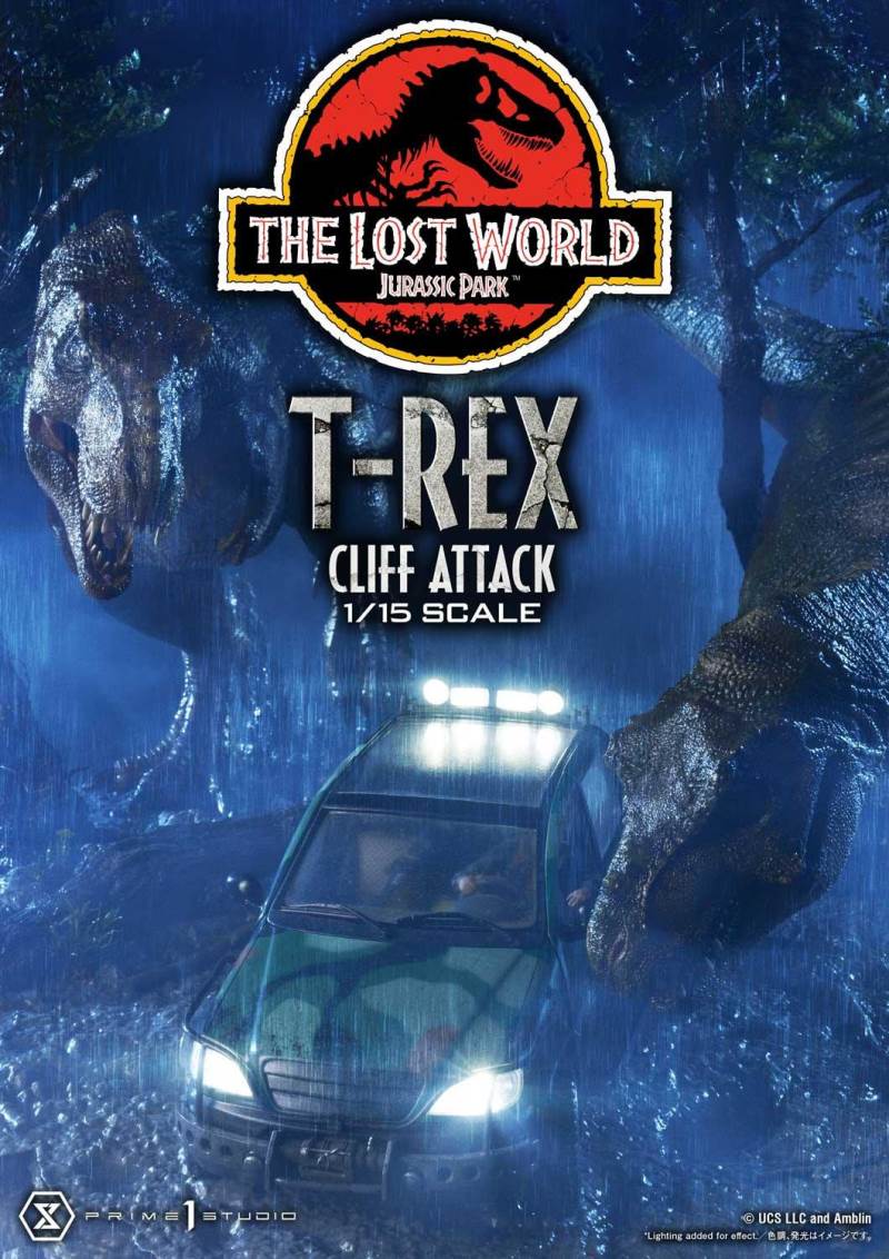 The Lost World: Jurassic Park (Film) T-Rex Cliff Attack