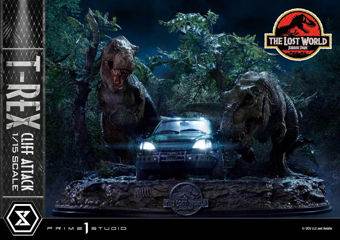 The Lost World: Jurassic Park (Film) T-Rex Cliff Attack
