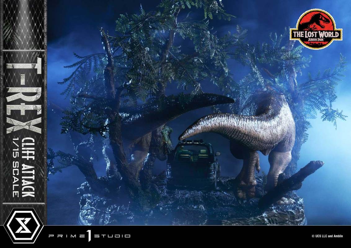 The Lost World: Jurassic Park (Film) T-Rex Cliff Attack