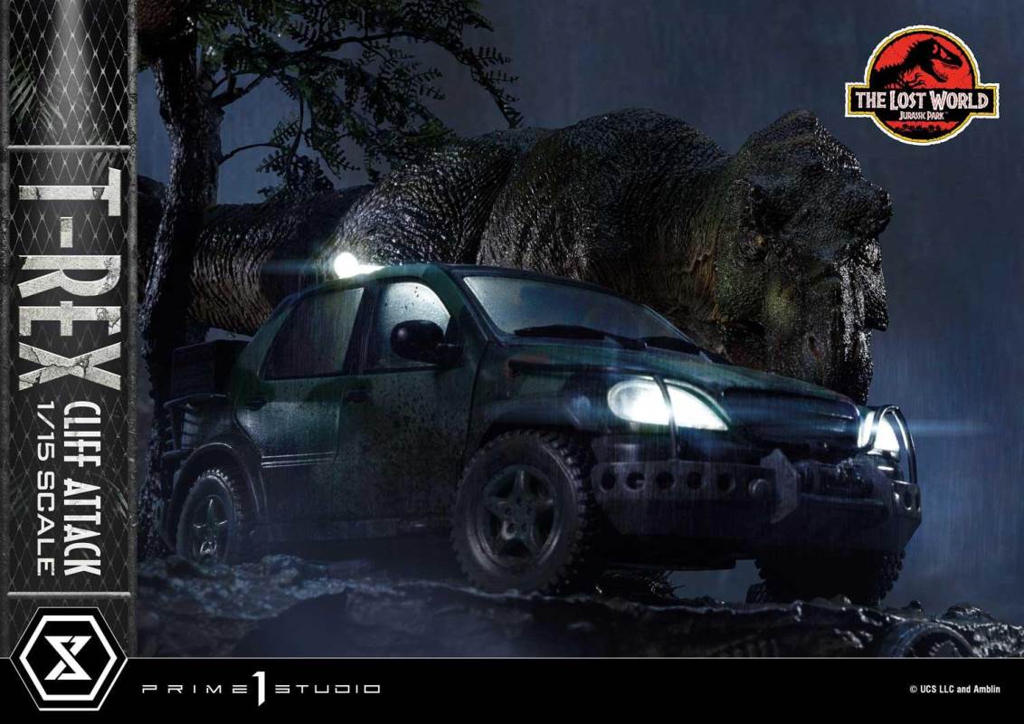 The Lost World: Jurassic Park (Film) T-Rex Cliff Attack