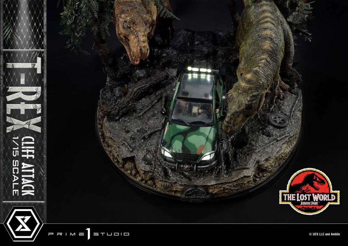 The Lost World: Jurassic Park (Film) T-Rex Cliff Attack