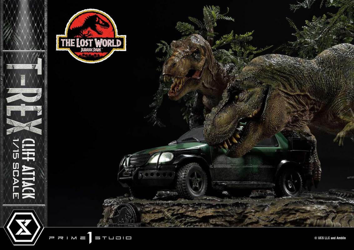 The Lost World: Jurassic Park (Film) T-Rex Cliff Attack
