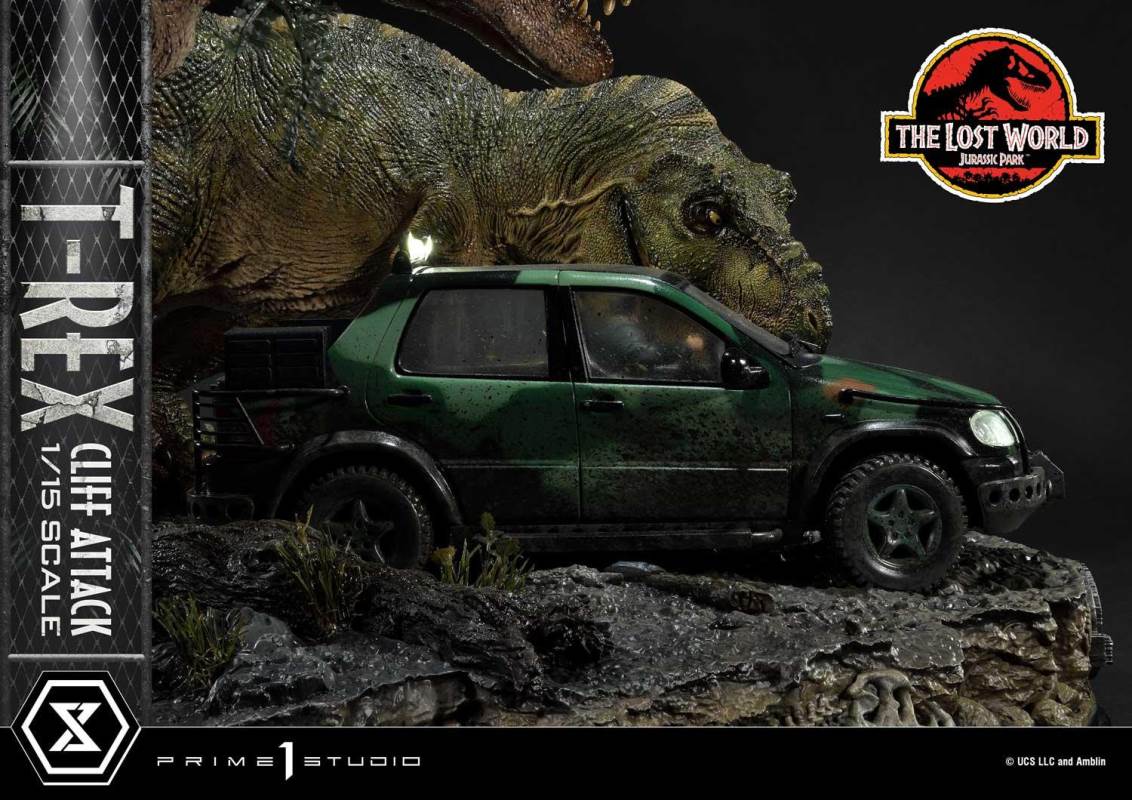 The Lost World: Jurassic Park (Film) T-Rex Cliff Attack