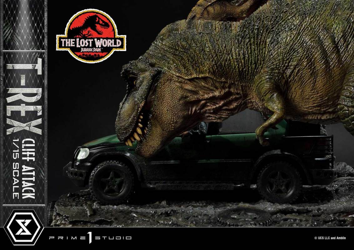 The Lost World: Jurassic Park (Film) T-Rex Cliff Attack
