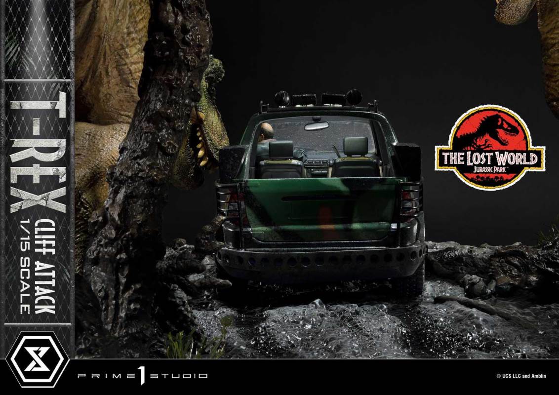 The Lost World: Jurassic Park (Film) T-Rex Cliff Attack